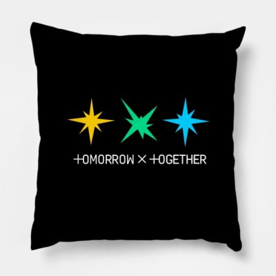 Tomorrow X Together Throw Pillow Official Tomorrow X Together Merch