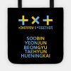 Tomorrow X Together Tote Official Tomorrow X Together Merch