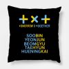 Tomorrow X Together Throw Pillow Official Tomorrow X Together Merch