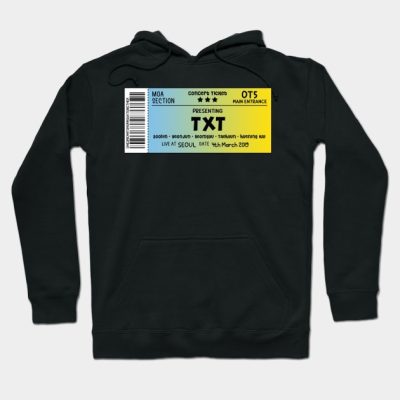 Txxt Concert Ticket Hoodie Official Tomorrow X Together Merch