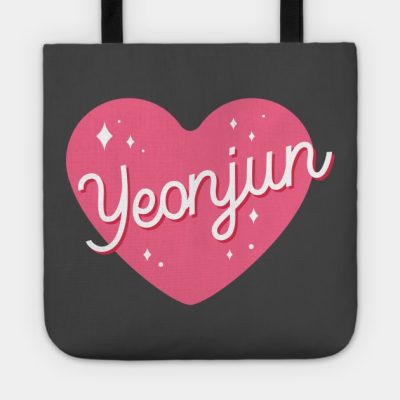 Txt Yeonjun Name Heart Tote Official Tomorrow X Together Merch