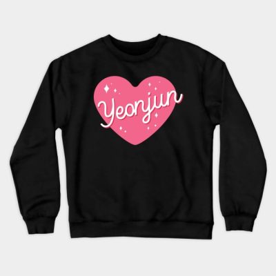 Txt Yeonjun Name Heart Crewneck Sweatshirt Official Tomorrow X Together Merch