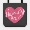 Txt Huening Kai Heart Typography Tote Official Tomorrow X Together Merch