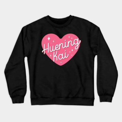 Txt Huening Kai Heart Typography Crewneck Sweatshirt Official Tomorrow X Together Merch