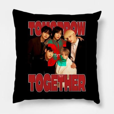 Txt Bootleg T Shirt Throw Pillow Official Tomorrow X Together Merch