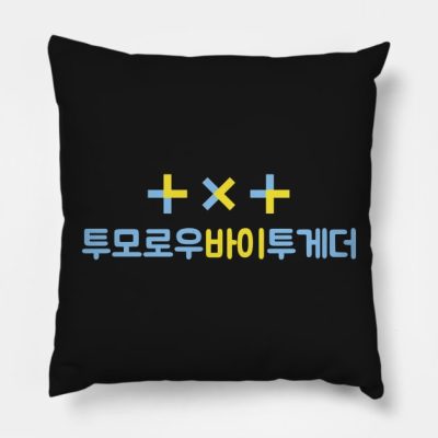 Txt Tomorrow X Together Throw Pillow Official Tomorrow X Together Merch