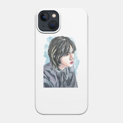 Choi Beomgyu Watercolour Portrait Phone Case Official Tomorrow X Together Merch