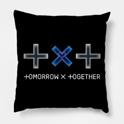 Tomorrow X Together Throw Pillow Official Tomorrow X Together Merch