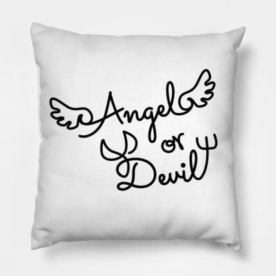 Txt Angel Or Devil Throw Pillow Official Tomorrow X Together Merch