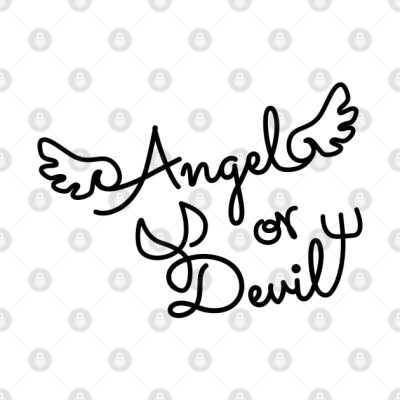 Txt Angel Or Devil Throw Pillow Official Tomorrow X Together Merch