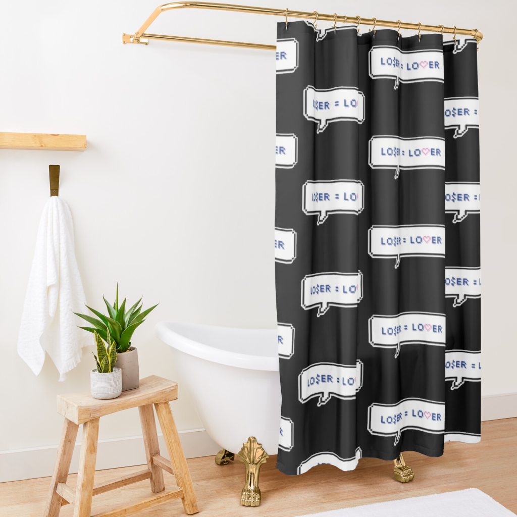 Loser = Lover - Tomorrow X Together Shower Curtain Official Tomorrow X Together Merch