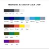 tank top color chart - Tomorrow X Together Merch