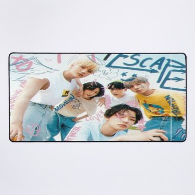 Txt Fight Or Escape The Name Chapter : Temptation Sugar Rush Ride Devil By The Window Happy Fools Aesthetic Pack Mouse Pad Official Cow Anime Merch